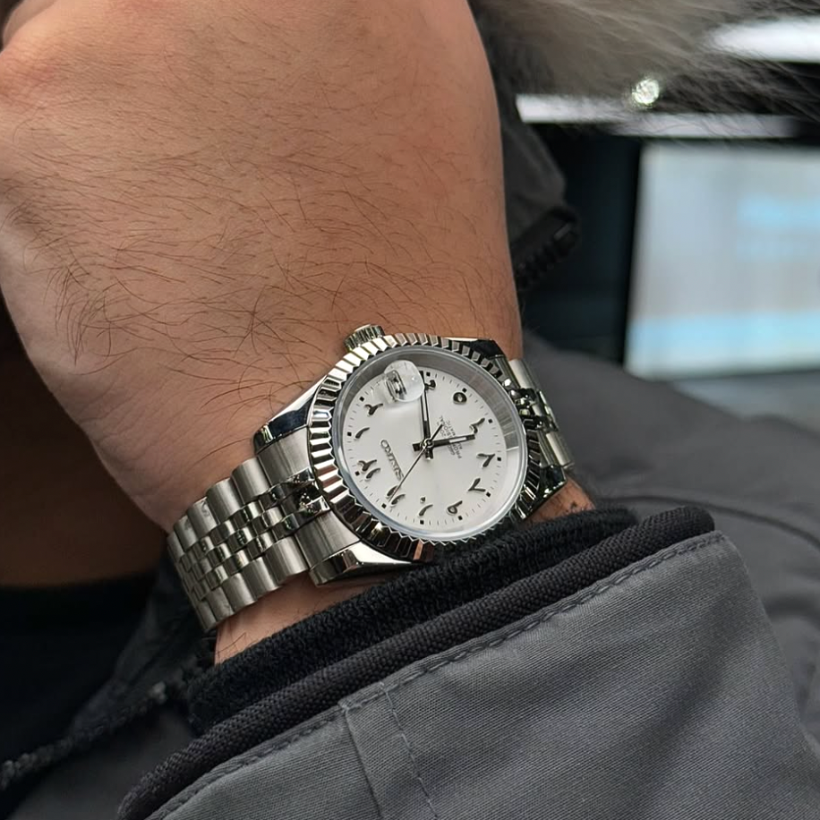 LUNORO® White Arabic Dial