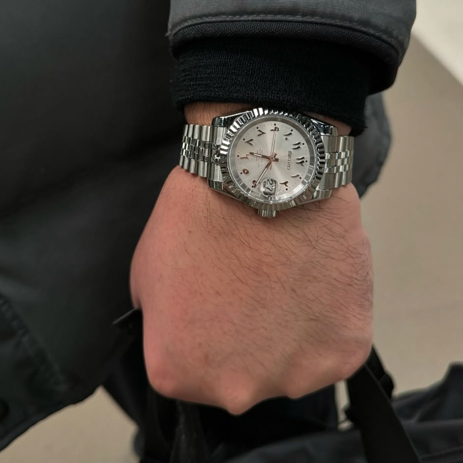 LUNORO® White Arabic Dial