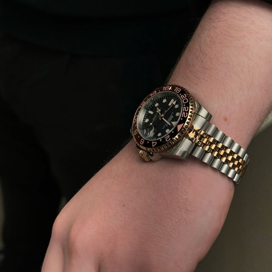 LUNORO® Golden Brew 2-Tone Dial
