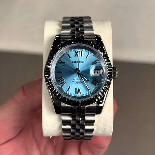 LUNORO® Ocean Blue Roman Dial