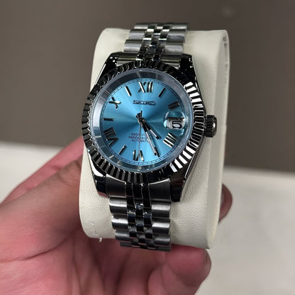 LUNORO® Ocean Blue Roman Dial