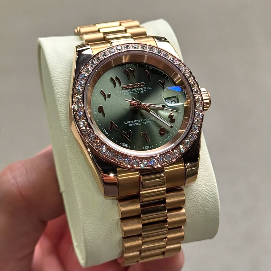 LUNORO® Royalé Olive Arabic Dial