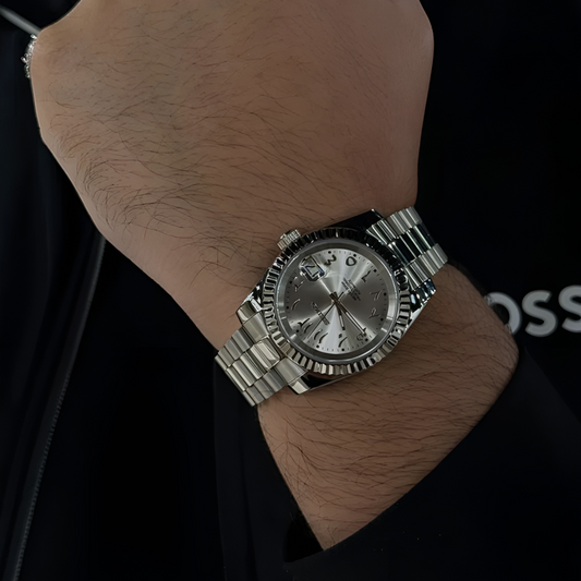 LUNORO® Titanium Arabic Dial