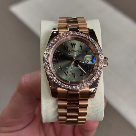 LUNORO® Royalé Olive Arabic Dial