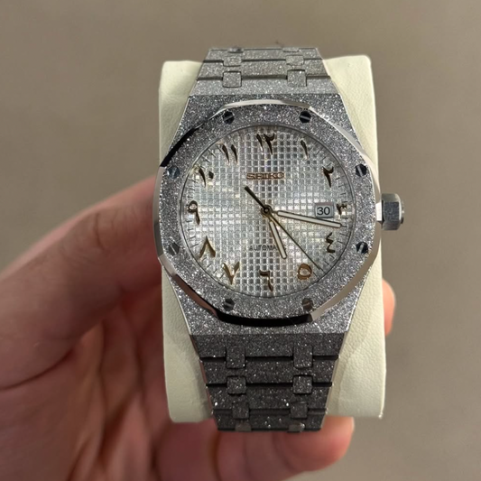 LUNORO® Frozen Eclipse Arabic Dial